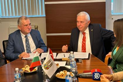 Споразумение за сътрудничество между търговско-промишлените палати на Бургас и Одрин за обучение на младежи в областта на ресторантьорството в Одрин и осигуряване на сезонна заетост в Област Бургас